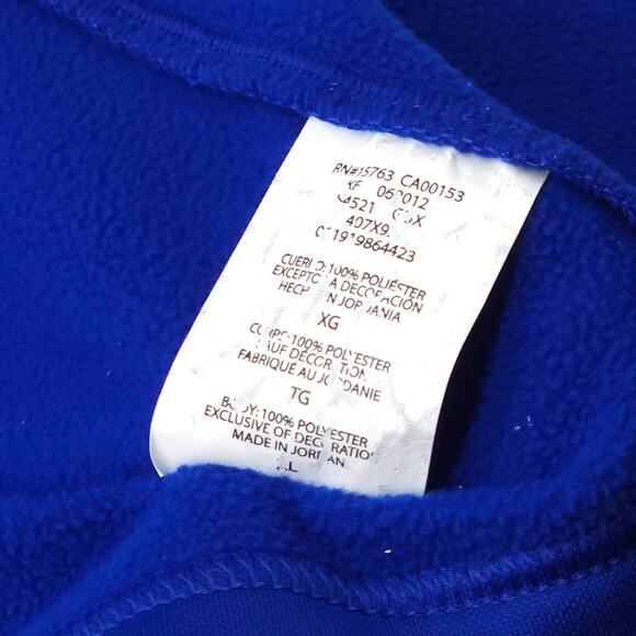 Champion Pullover Mens XL Blue 1/4 Zip Fleece Cold Weather Gear Duofold Tech - Picture 6 of 12